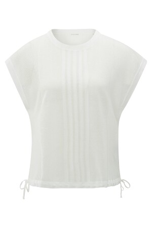Yaya Yaya sleeveless top with lines 