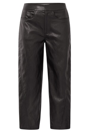 Yaya Yaya faux leather carrot fit trouse Yaya Yaya faux leather carrot fit trouse