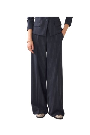 Summum Summum trousers wide leg pinstripe  Summum Summum trousers wide leg pinstripe