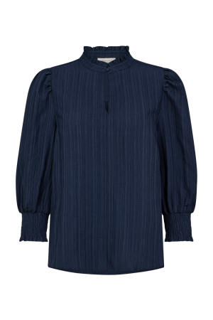 Freequent Freequent structured blouse with smock cuff 