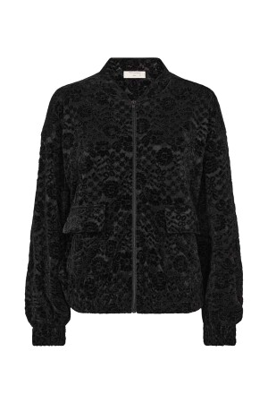 Freequent Freequent jacket velvet lace 
