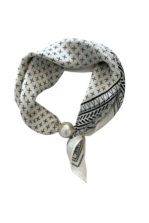 Tim&Simonsen Tim&Simonsen scarf magnetic pearl Tim&Simonsen Tim&Simonsen scarf magnetic pearl
