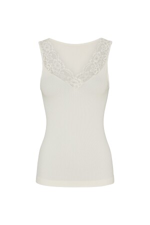 Tim&Simonsen Tim&Simonsen rib v-lace top Tim&Simonsen Tim&Simonsen rib v-lace top