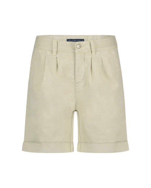 Red Button Cleo short cotton linen colour