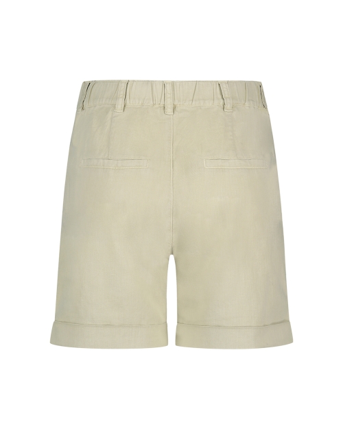 Red Button Cleo short cotton linen colour