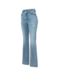 Mac dames DREAM BOOT D215-summer blue clouds wash
