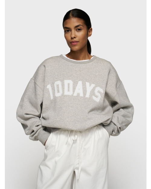 10 Days THE STATEMENT SWEATER 4001 light grey melee	