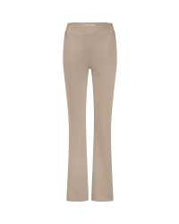 Studio Anneloes Flair bonded trousers 2200 latte