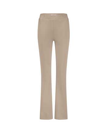 Studio Anneloes Flair bonded trousers 2200 latte