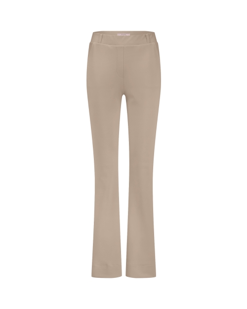 Studio Anneloes Flair bonded trousers 2200 latte