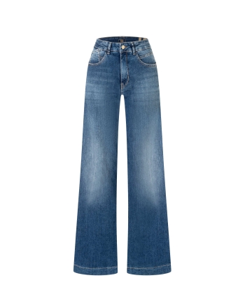 Mac dames RICH PALAZZO navy heavy washD585