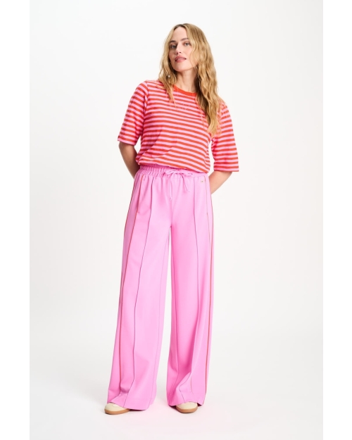 POM Amsterdam TRACKPANTS - Colourblock Cheering Pink 500 pink
