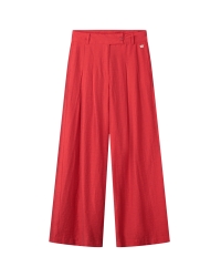 POM Amsterdam PANTS - Bloom Red 400 red
