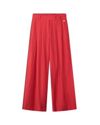 POM Amsterdam PANTS - Bloom Red 400 red