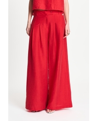 POM Amsterdam PANTS - Bloom Red 400 red