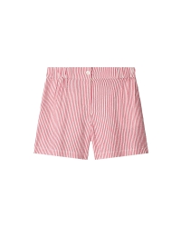POM Amsterdam SHORTS - Seersucker Red White 400 red