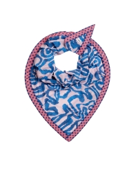 POM Amsterdam SHAWL - Hero Waves Pink 998 multi colour