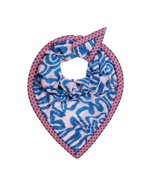POM Amsterdam SHAWL - Hero Waves Pink 998 multi colour