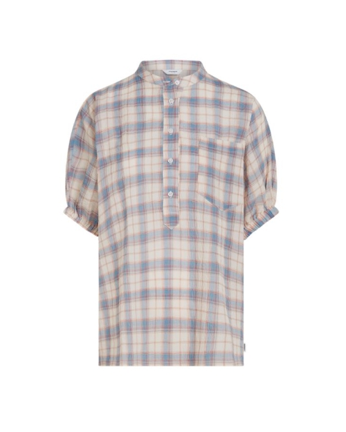 Penn&Ink Blouse 54c blue check