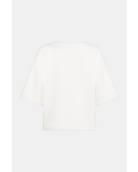 Penn&Ink Sweater print 05/01 ecru-white