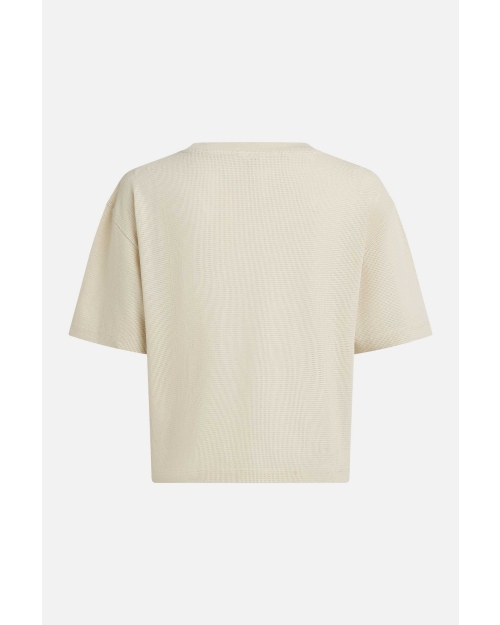Penn&Ink T-shirt print 409/01 oyster-white
