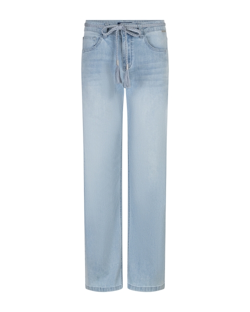 Red Button Colette & Belt White Bleach
