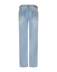 Red Button Colette & Belt White Bleach