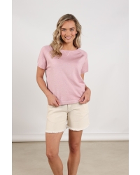 NUKUS Anita Top Lurex 30 blush