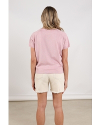 NUKUS Anita Top Lurex 30 blush