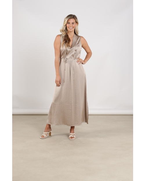 NUKUS Violet Dress Silky 65 fango