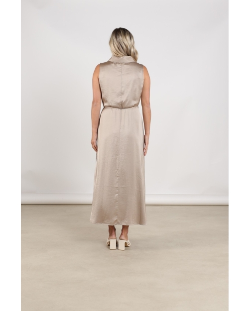 NUKUS Violet Dress Silky 65 fango