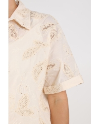 NUKUS Leonora Blouse 9 sand