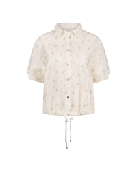 NUKUS Britt Blouse Flower 17 off white