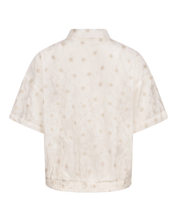 NUKUS Britt Blouse Flower 17 off white
