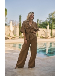 NUKUS Kelly Pants 65 fango