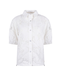 NUKUS Berit Blouse Embroidery 17 off white