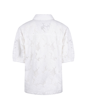 NUKUS Berit Blouse Embroidery 17 off white