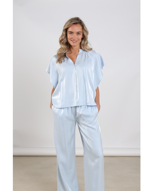 NUKUS Taylor Top Shiny 312 cloudy