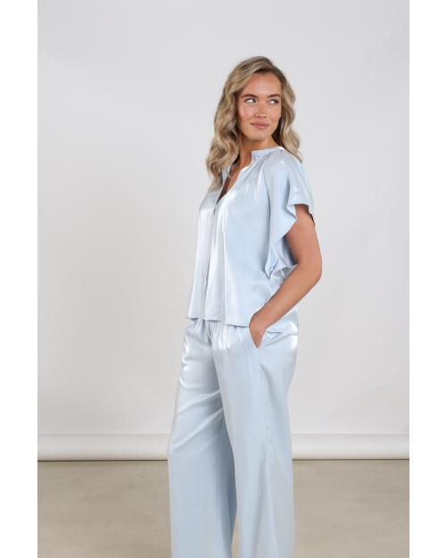 NUKUS Taylor Top Shiny 312 cloudy