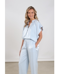 NUKUS Taylor Top Shiny 312 cloudy
