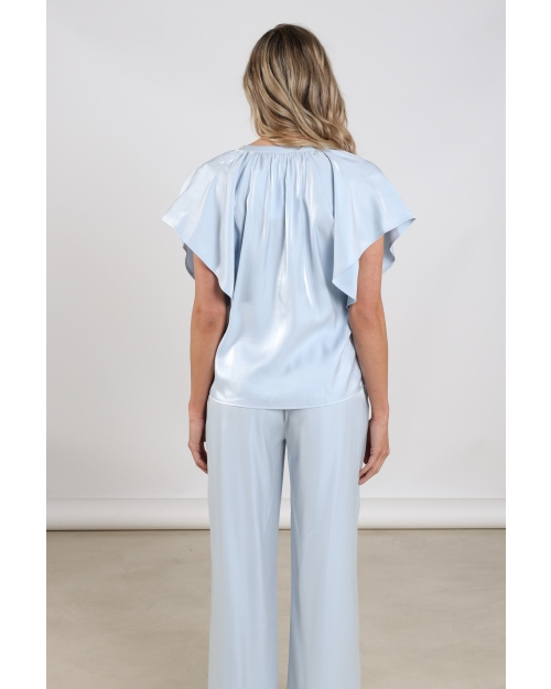 NUKUS Taylor Top Shiny 312 cloudy
