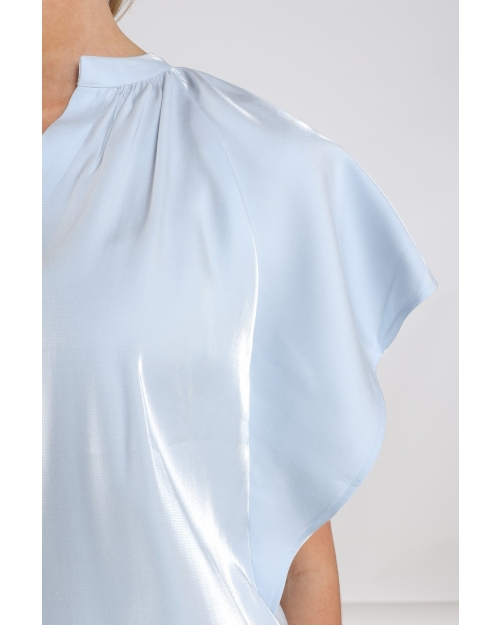 NUKUS Taylor Top Shiny 312 cloudy