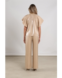NUKUS Rubi Pants Shiny 9 sand