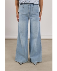 NUKUS Scarlet Pants 24 bleached denim