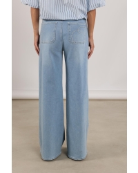 NUKUS Scarlet Pants 24 bleached denim