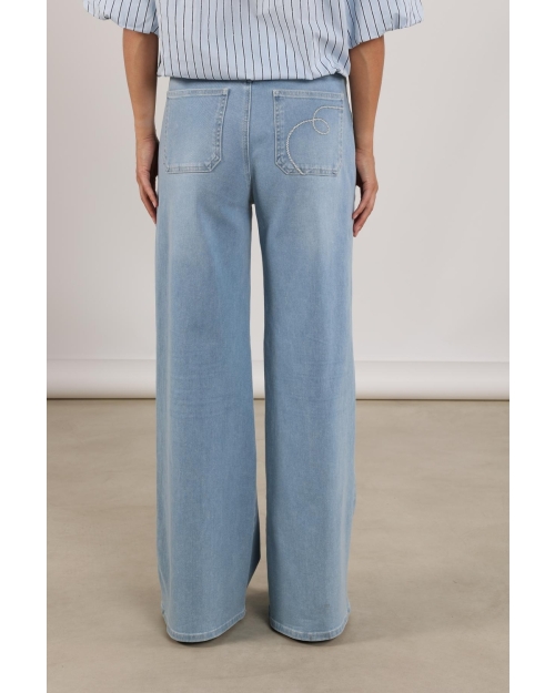 NUKUS Scarlet Pants 24 bleached denim