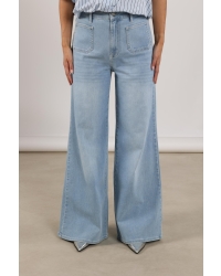 NUKUS Scarlet Pants 24 bleached denim