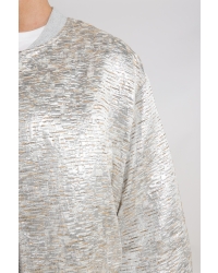 NUKUS Babette Bomber 374 silver/camel