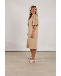 NUKUS Mayke Dress 64 camel