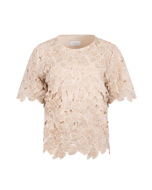 NUKUS Octavia Top Flower 239 sand/gold